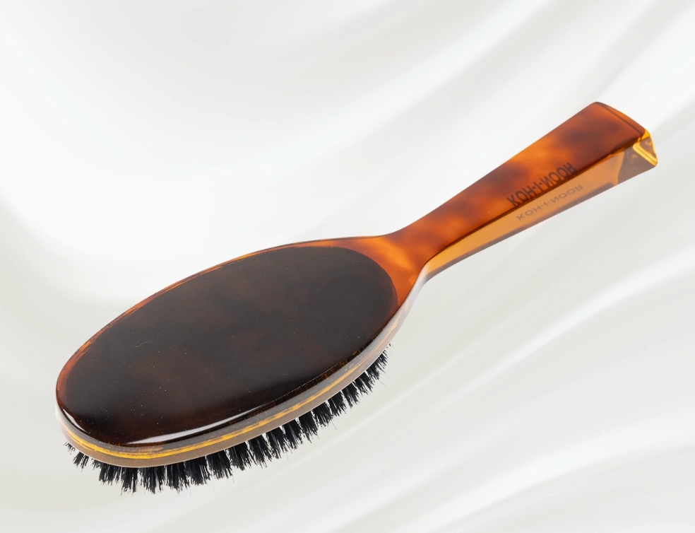 Pneumatic Boar & Nylon Pin Oval Brush, Large