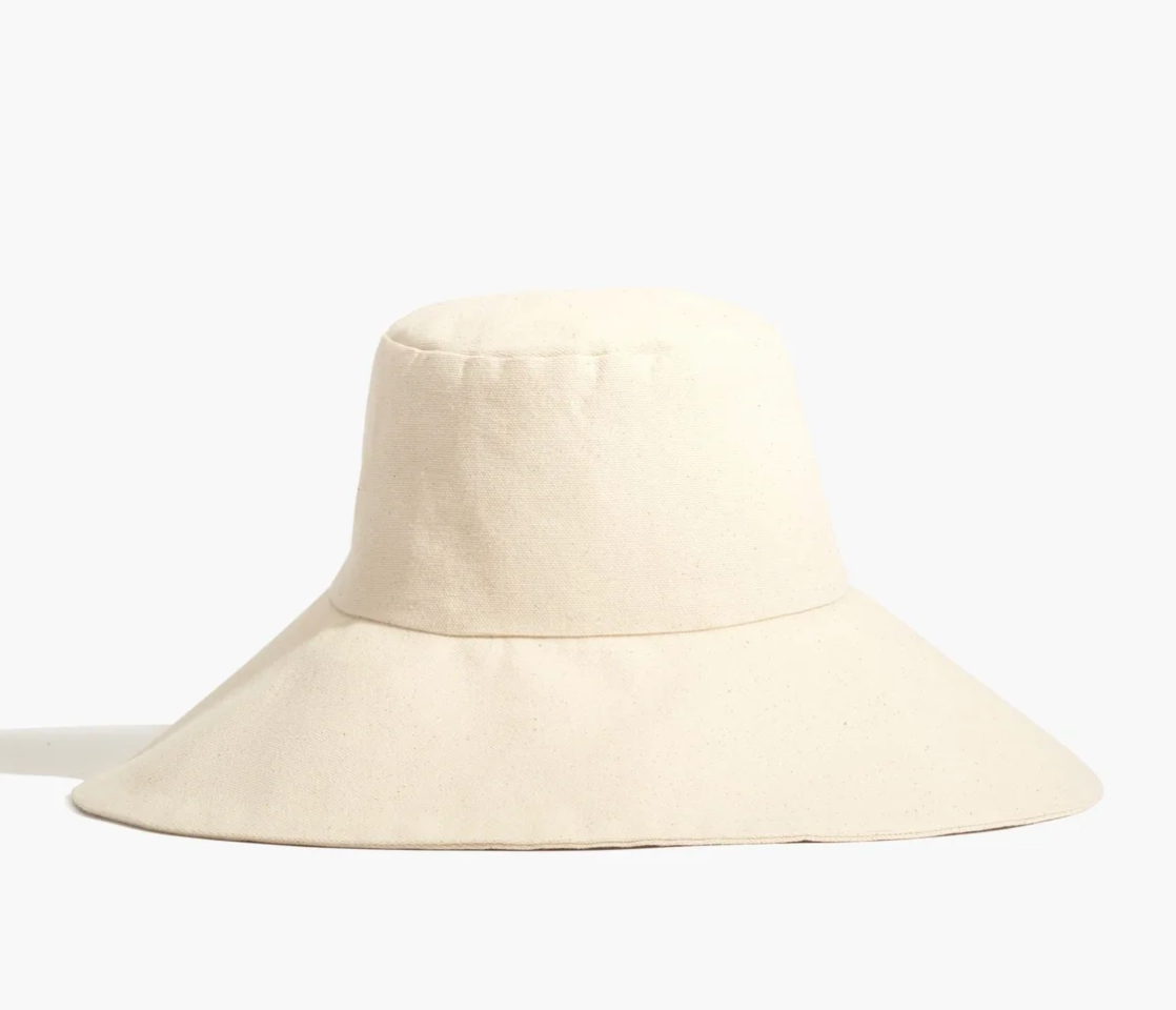 CANVAS HAT | WIDE BRIM | NATURAL