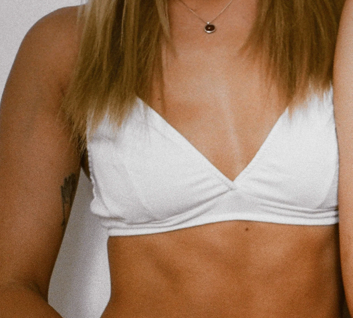 Organic Supima Cotton Triangle Bra