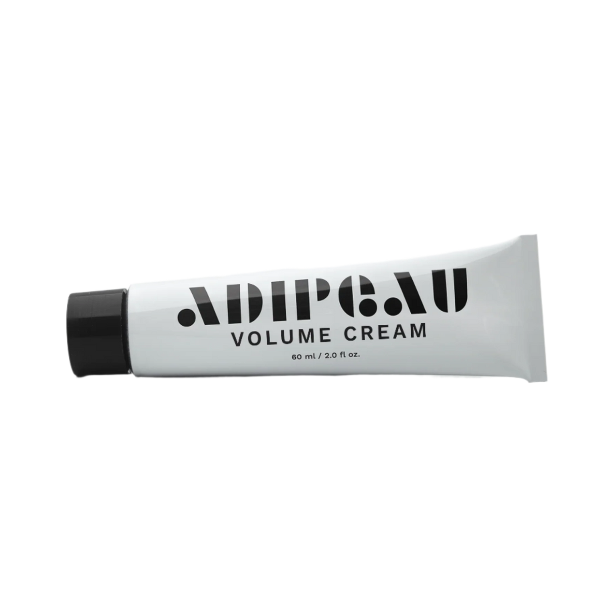Tube of Adipeau Volume Cream on a white background