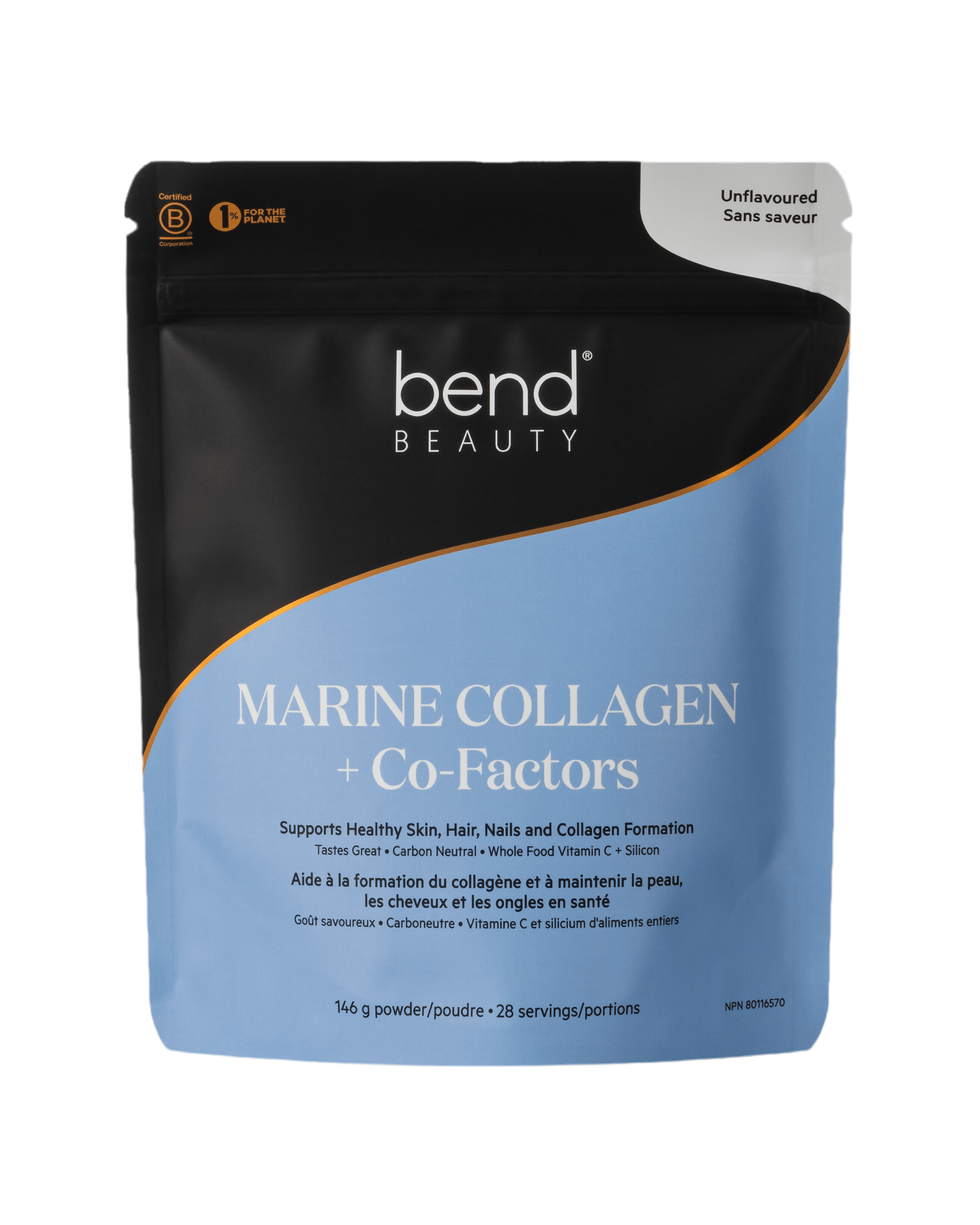 Bend Beauty Collagen supplement Marine Collagen + Co-Factors sunja link - canada