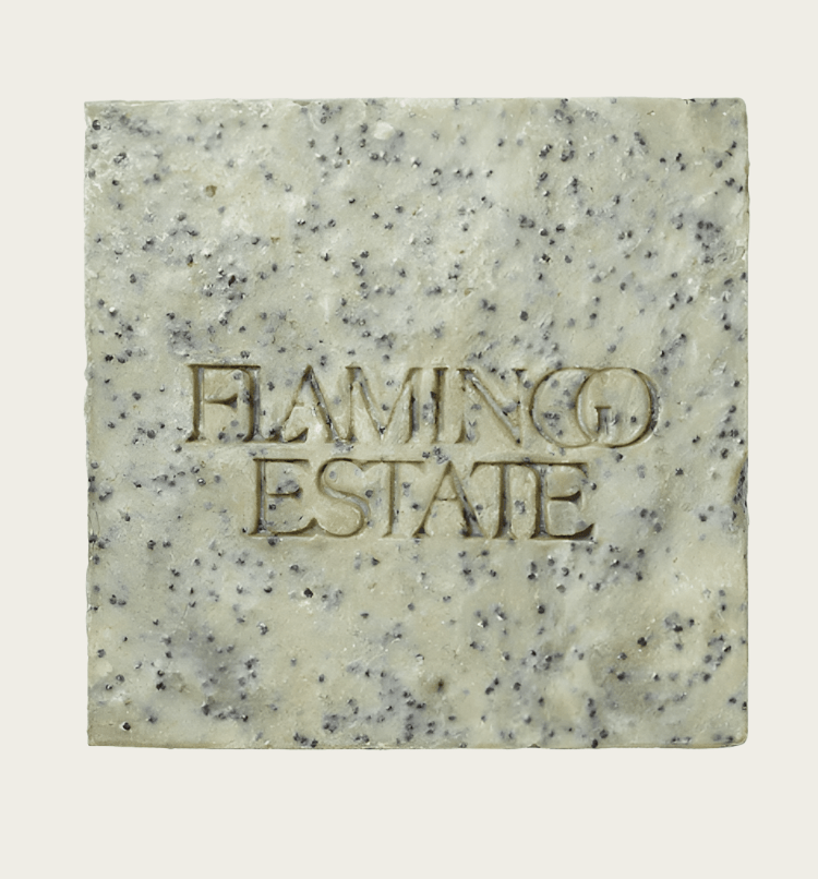 Flamingo Estate Body wash Exfoliating Peppermint Soap Brick sunja link - canada