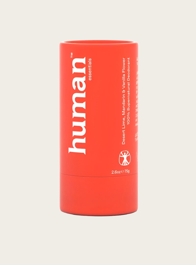 Human Essentials Deodorant Dessert Lime + Mandarin + Vanilla Flower Supernatural Deodorant sunja link - canada