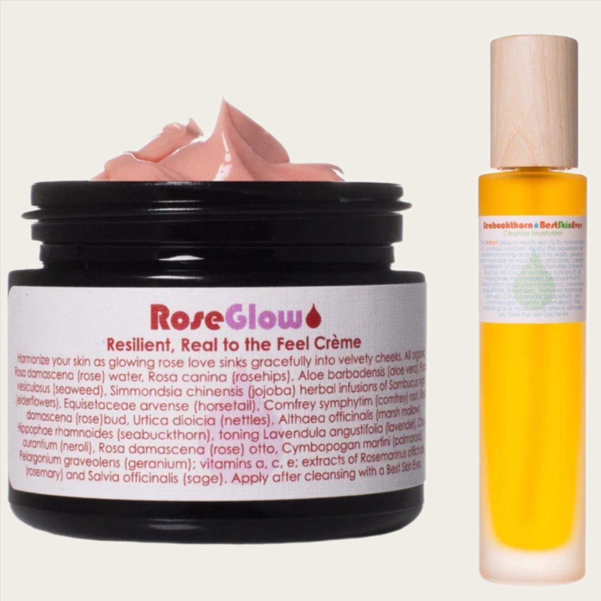 Living Libations Cleanser Moisturizer Best Skin Ever - Seabuckthorn sunja link - canada