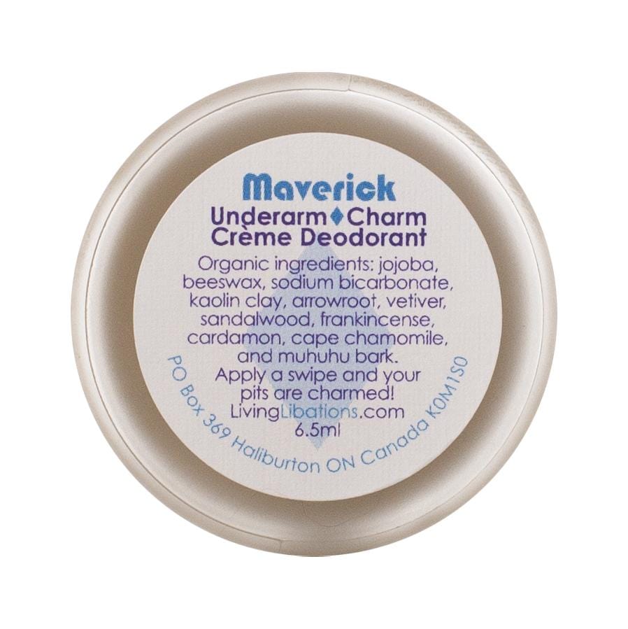 Living Libations Deodorant Underarm Charm Crème Deodorant - Maverick sunja link - canada