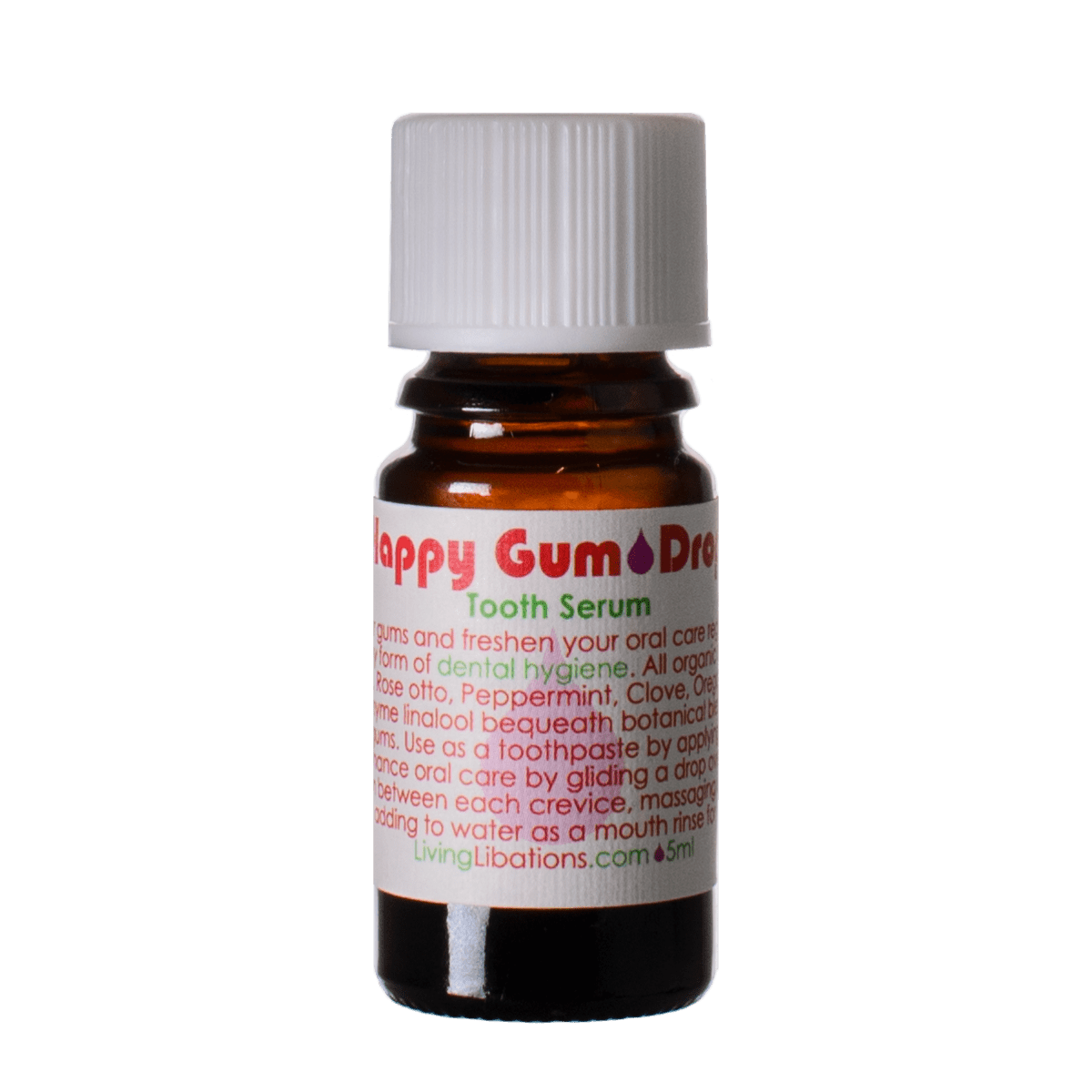 Living Libations tooth and gum serum Happy Gum Drops 5ml sunja link - canada