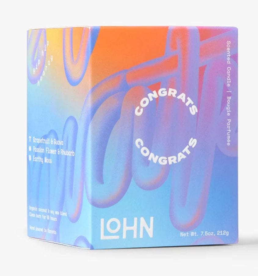 LOHN Candles CONGRATS Grapefruit & Neroli Candle sunja link - canada