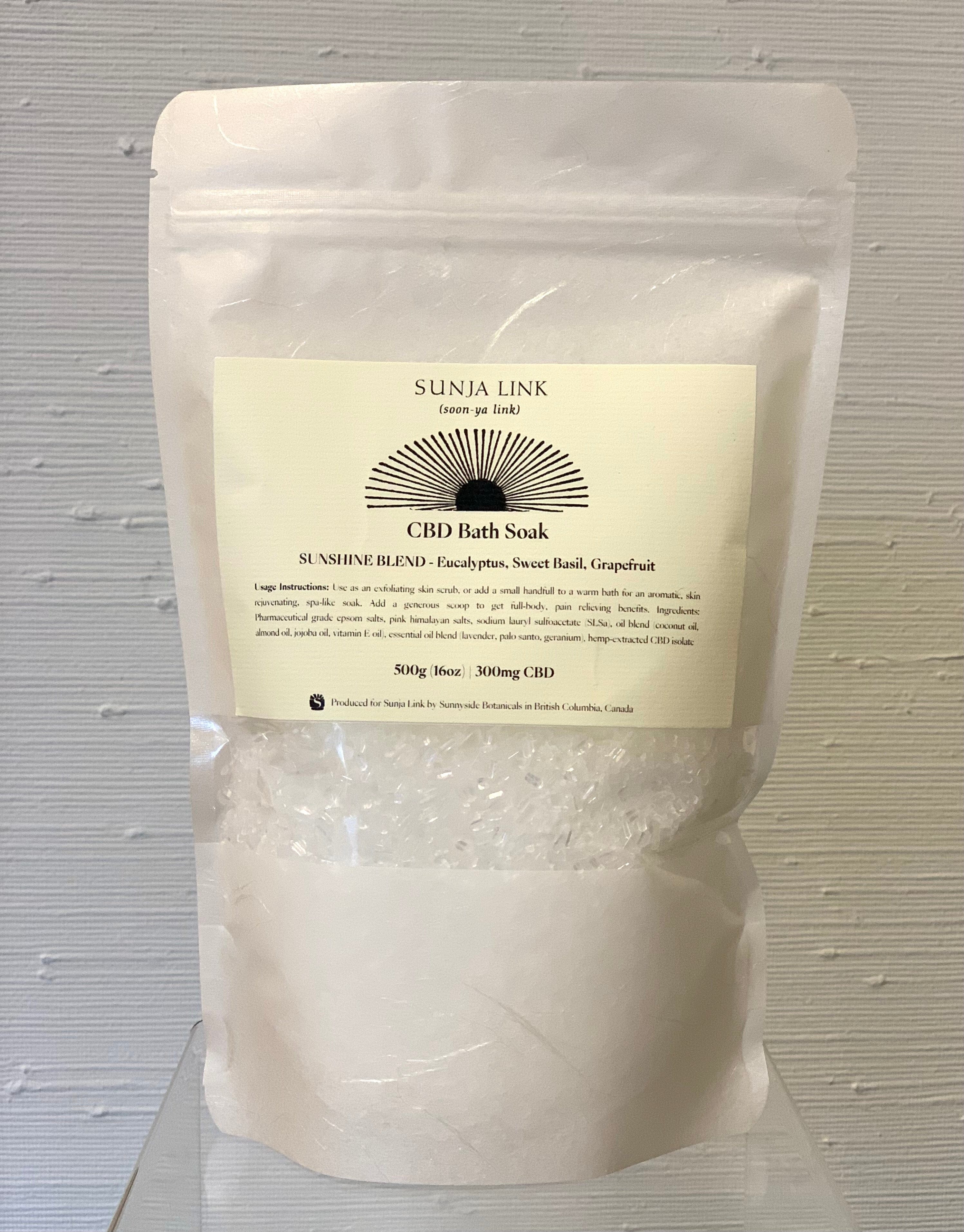 Sunja Link Body Shoppe Bath soak Bath Soak - Sunshine sunja link - canada