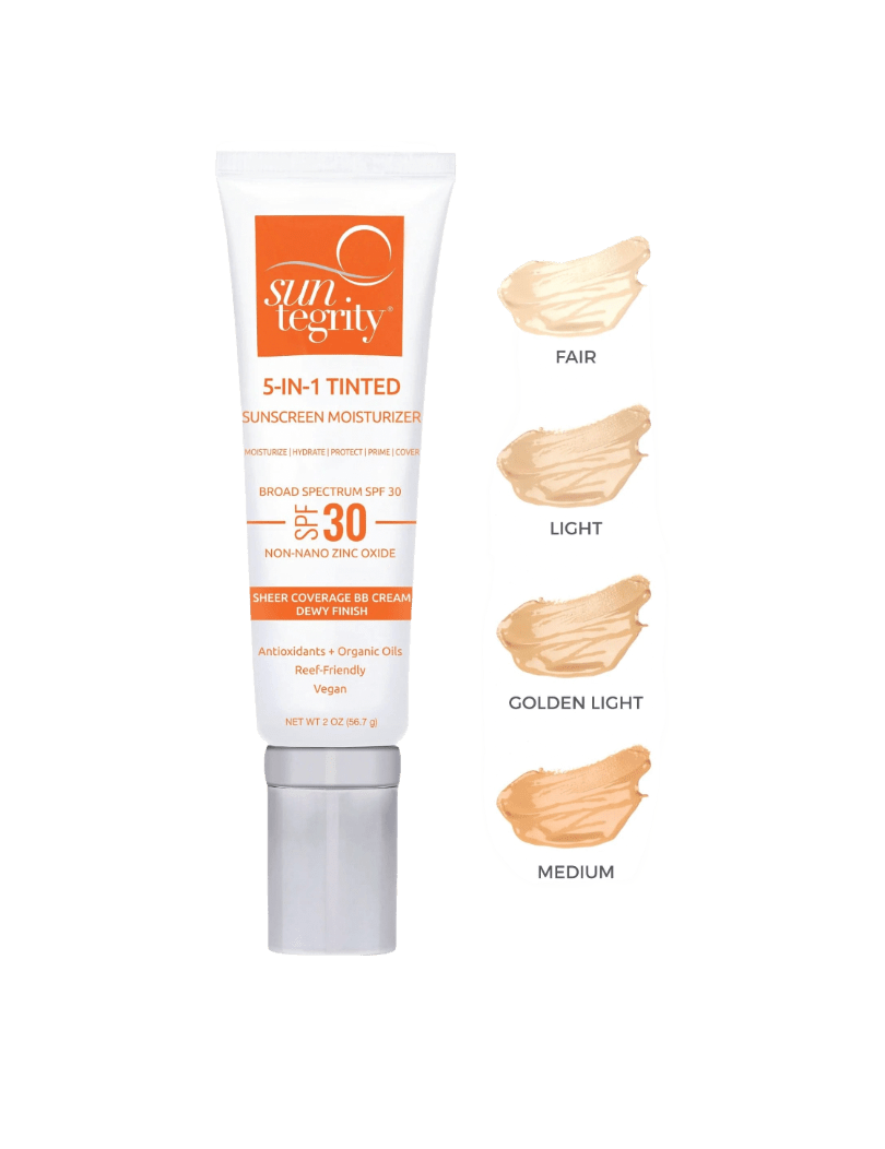 Suntegrity Sunscreen 5-in-1 Tinted Mineral Sunscreen Moisturizer sunja link - canada