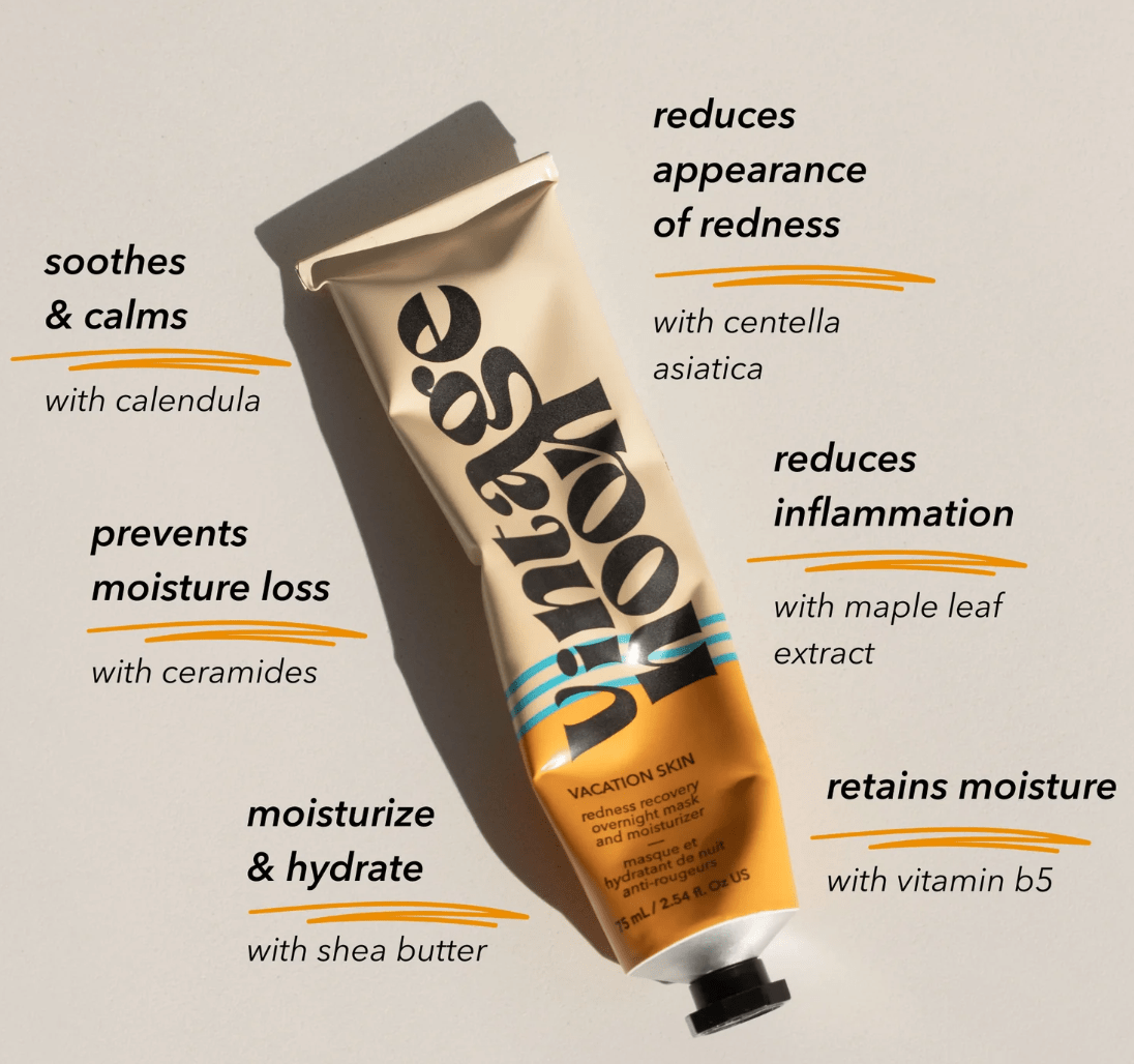 Vintage Noon Face mask Redness Recovery Overnight Mask & Moisturizer sunja link - canada