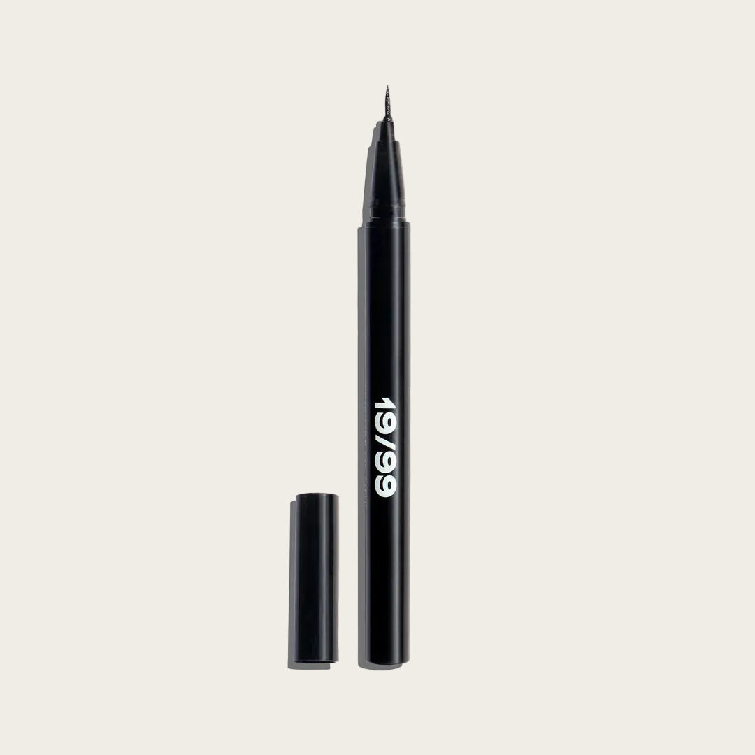 Black eyeliner pen with '19/99' branding on a white background