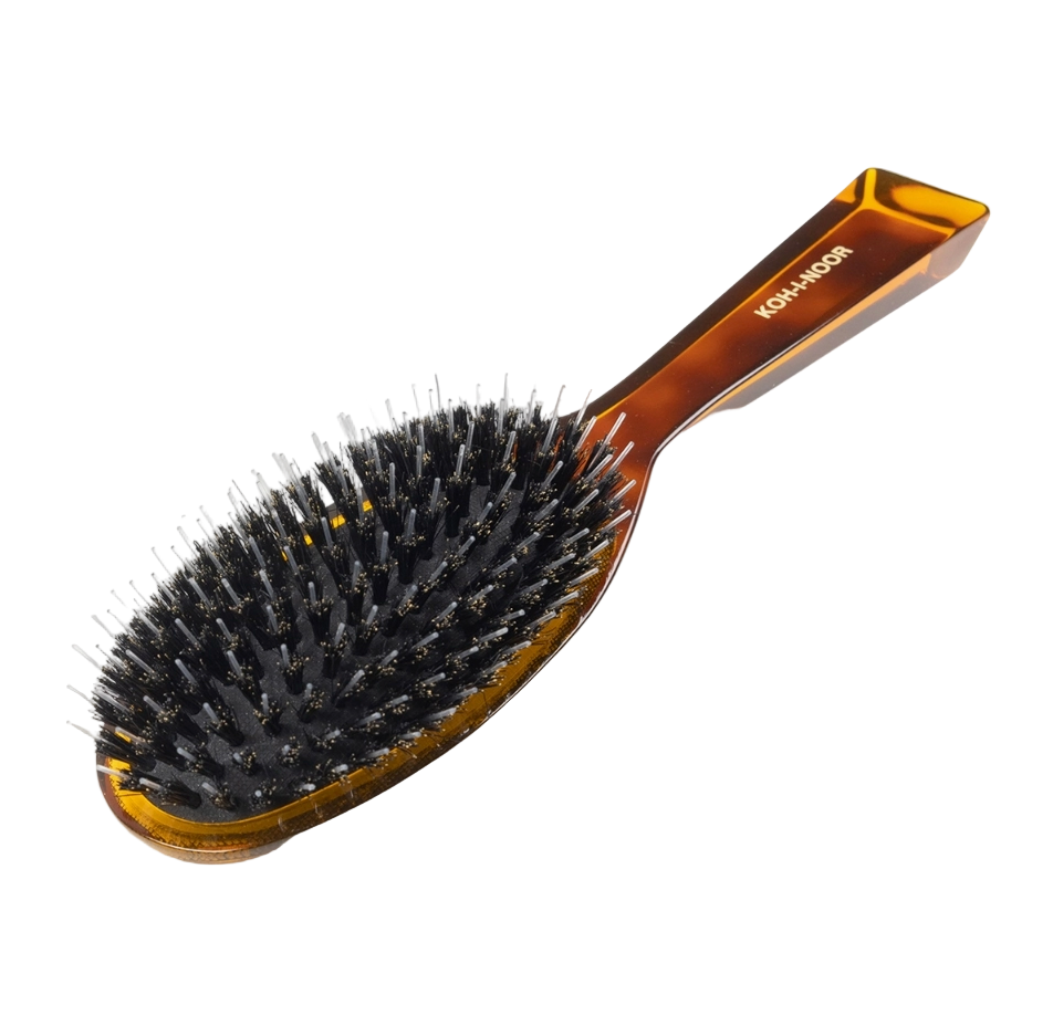 Pneumatic Boar & Nylon Pin Oval Brush, Large