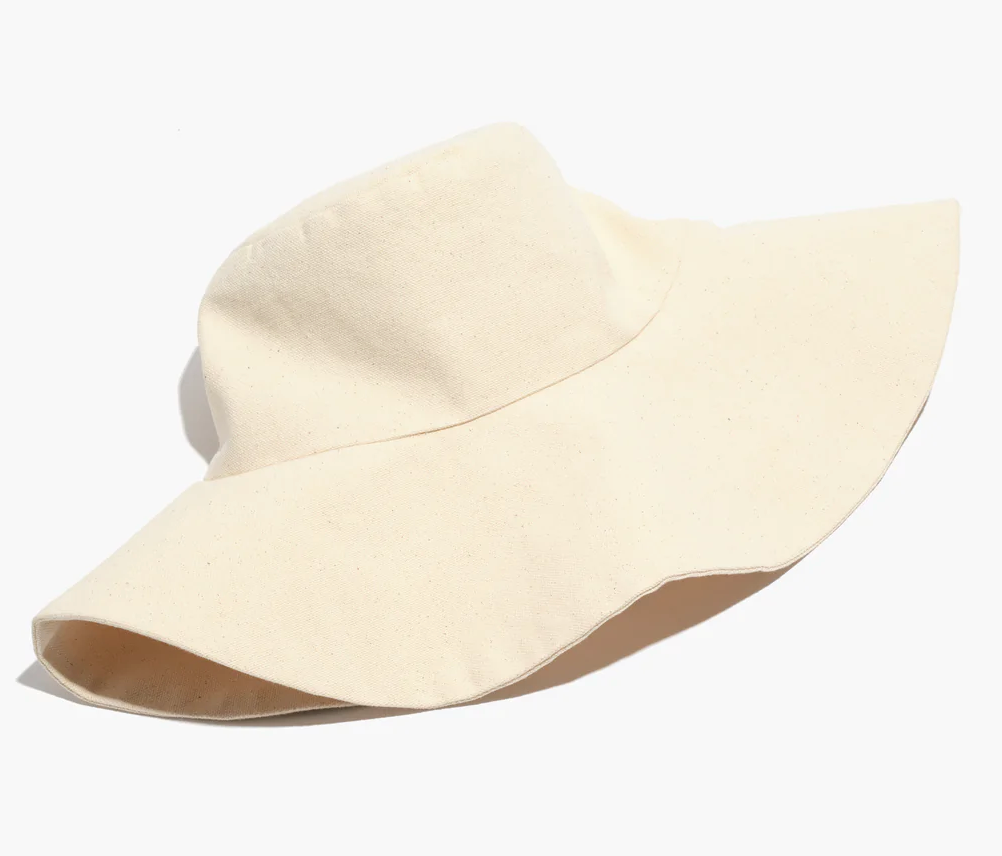 CANVAS HAT | WIDE BRIM | NATURAL