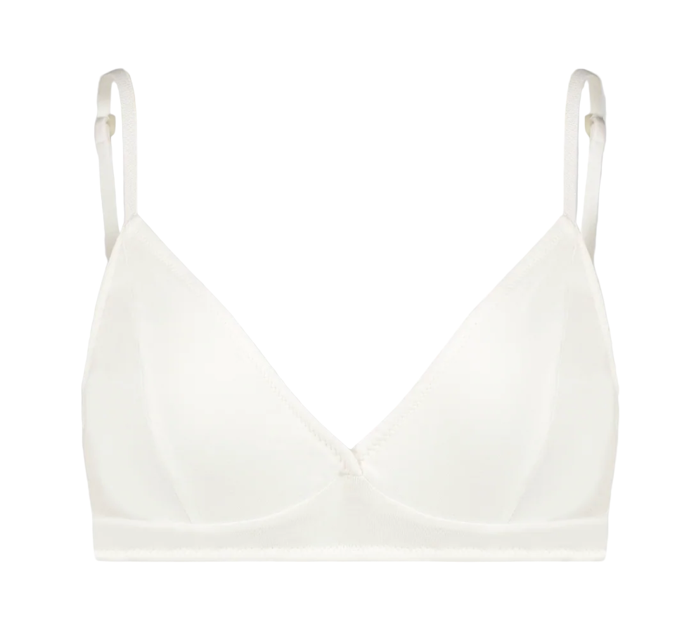 Organic Supima Cotton Triangle Bra