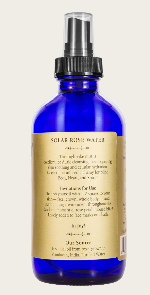 Solar Rose Water