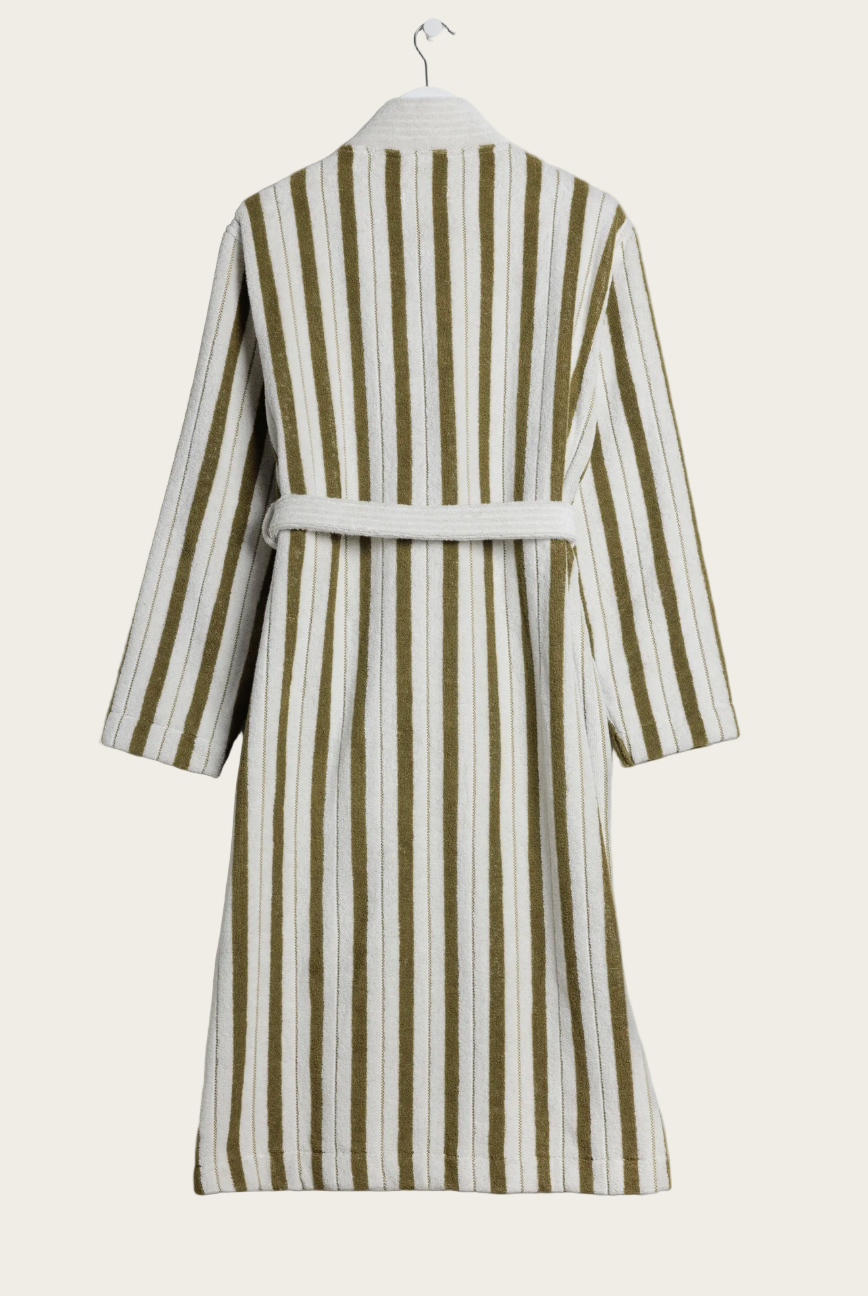 SULIS BATH ROBE - Heavyweight Caper & Chalk