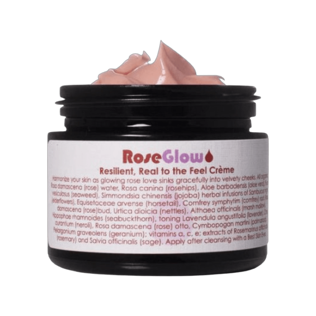Living Libations moisturizer, face cream Rose Glow Crème sunja link - canada