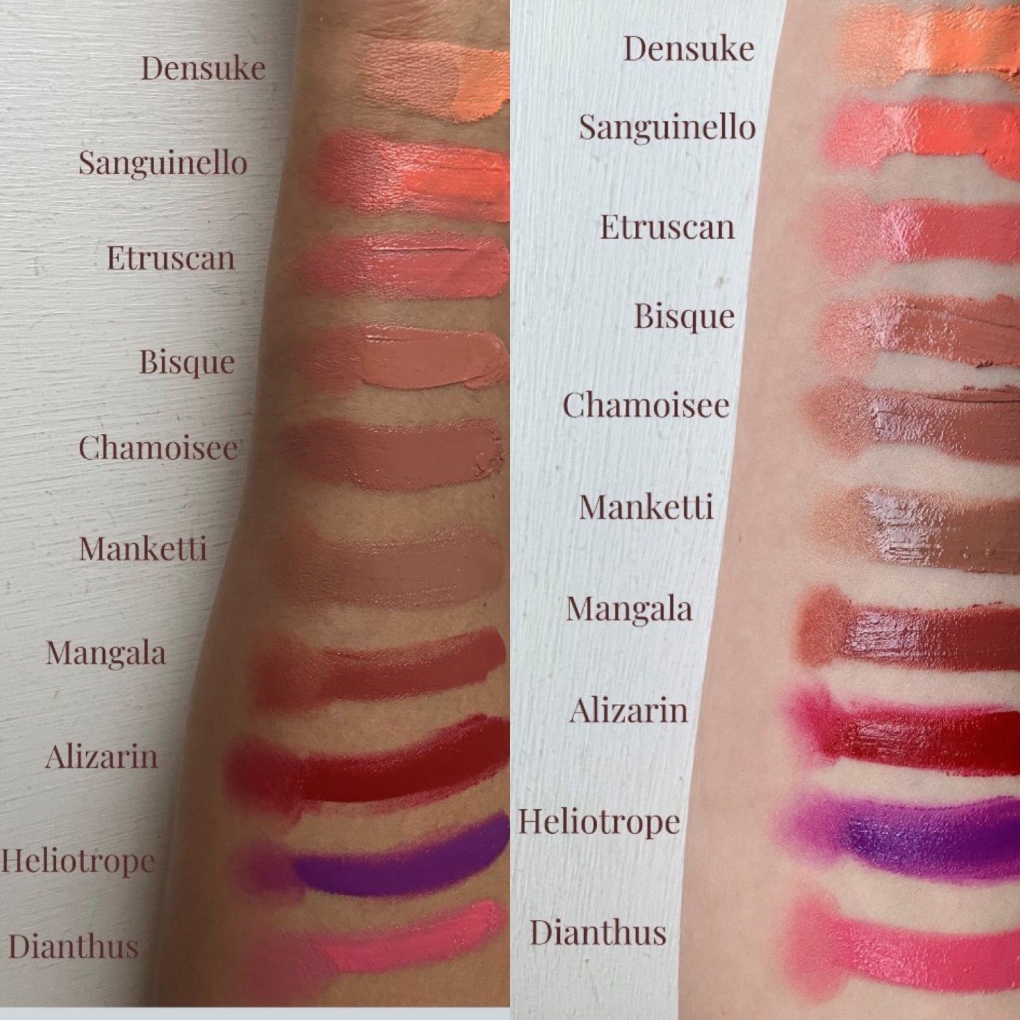 Manasi 7 lipstick, multi-use All Over Colour - Etruscan sunja link - canada