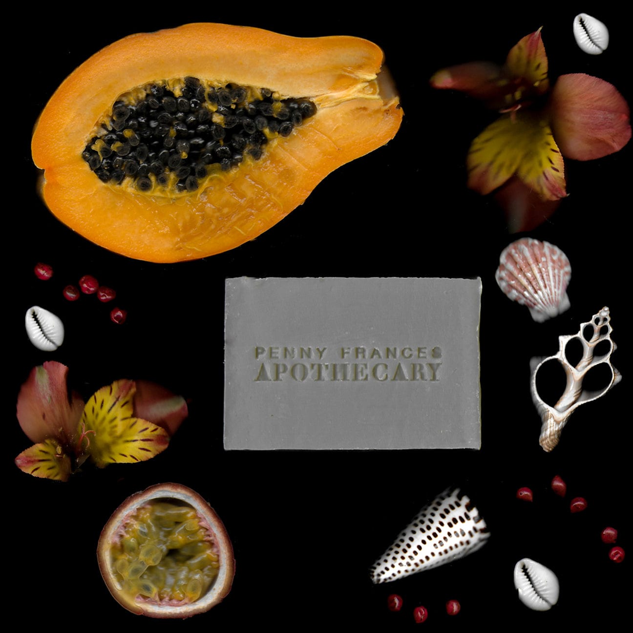 Penny Frances Apothecary soap Botanical Soap - Geranium & Black Pepper sunja link - canada