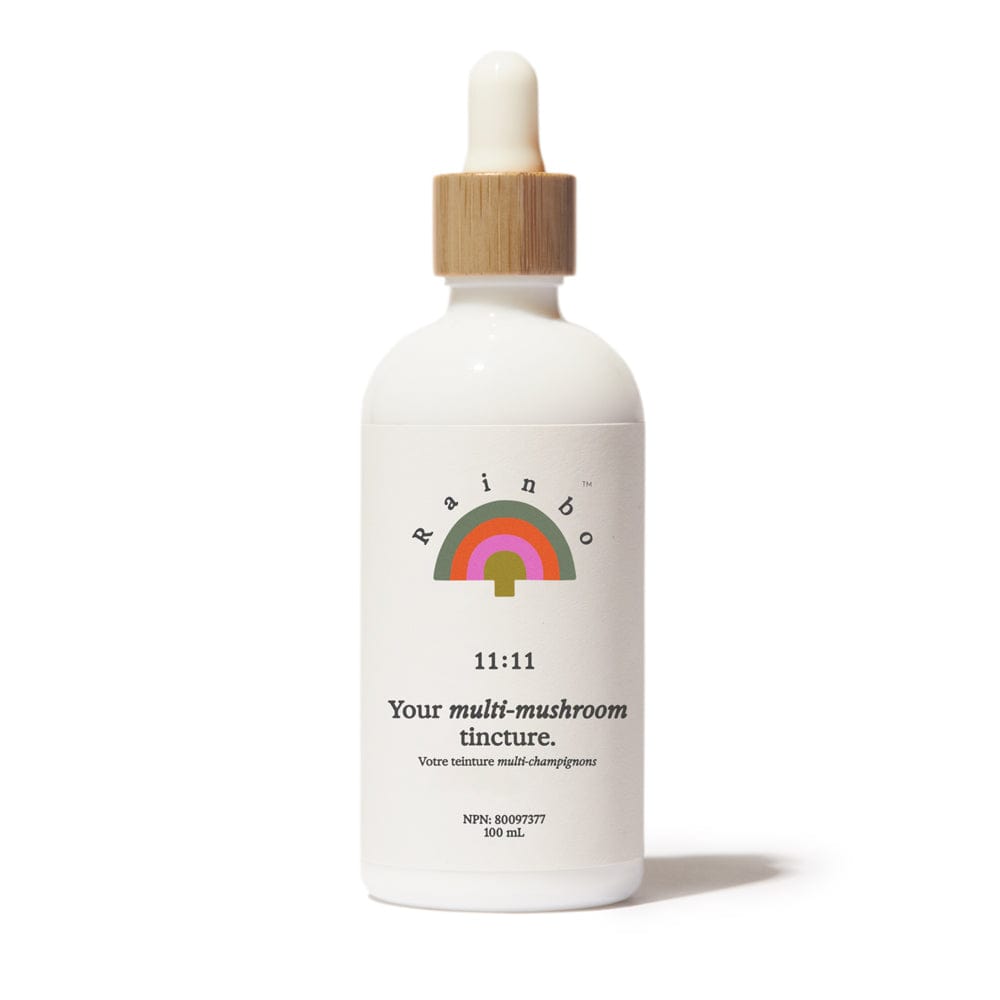 Rainbo wellness tincture 11:11 Multi-Mushroom Tincture sunja link - canada