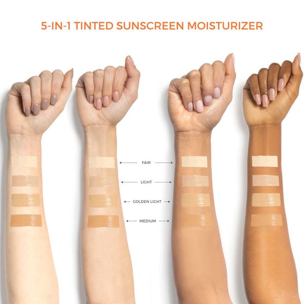 Suntegrity Sunscreen 5-in-1 Tinted Mineral Sunscreen Moisturizer sunja link - canada