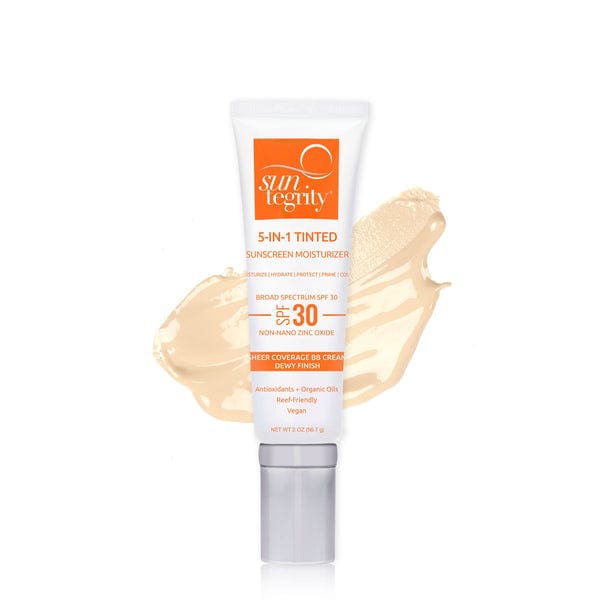 Suntegrity Sunscreen 5-in-1 Tinted Mineral Sunscreen Moisturizer sunja link - canada