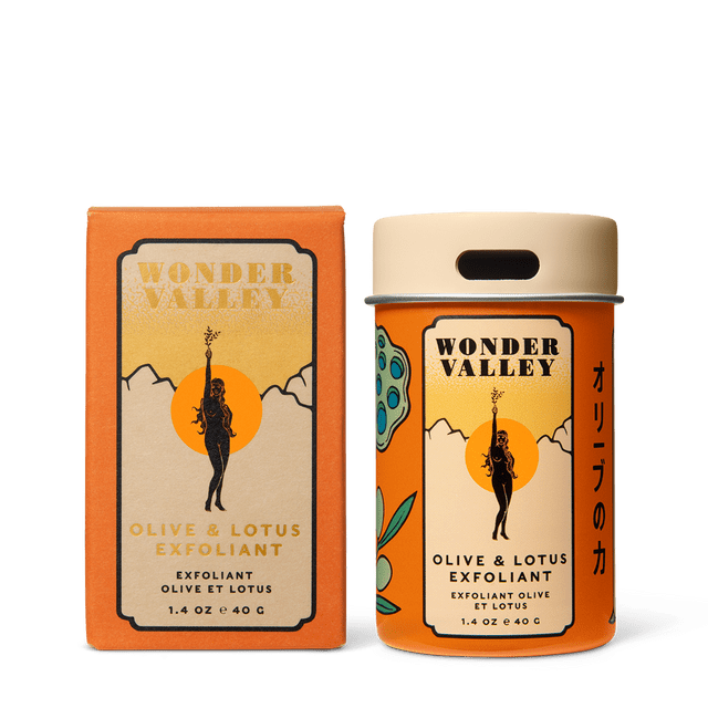 Wonder Valley exfoliator Olive & Lotus Exfoliant sunja link - canada