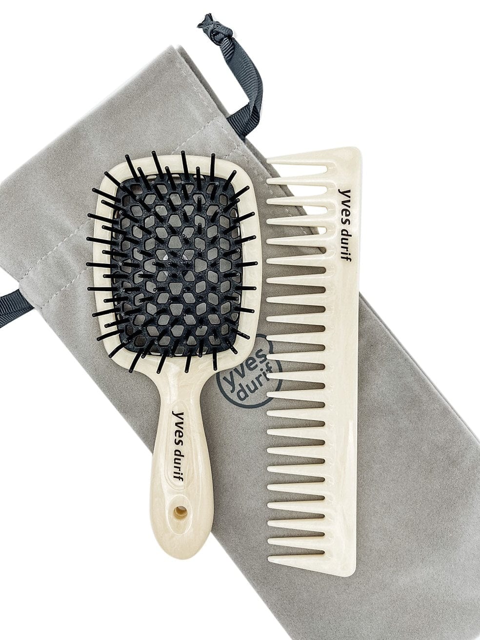 Yves Durif Hair brush Petite Vented Brush + Comb Set sunja link - canada